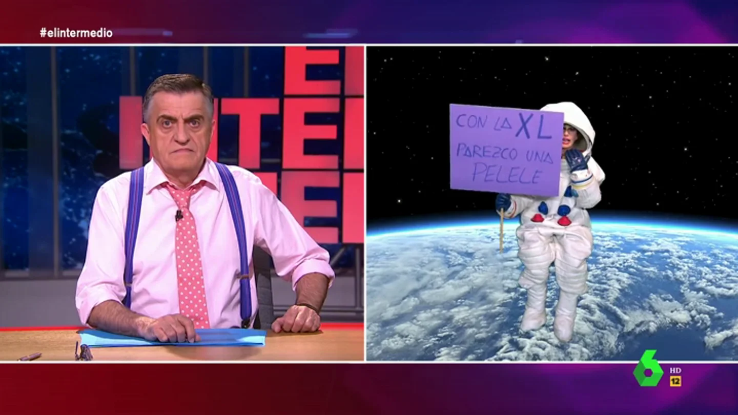 La reivindicación de Thais Villas "desde el espacio" en una misión "histórica": "Con la XL parezco una pelele" La reivindicación de Thais Villas "desde el espacio" en una misión "histórica": "Con la XL parezco una pelele"
