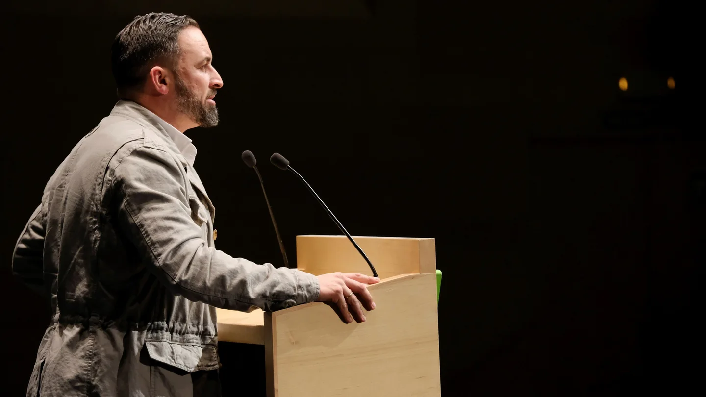 El presidente nacional de Vox, Santiago Abascal El presidente nacional de Vox, Santiago Abascal