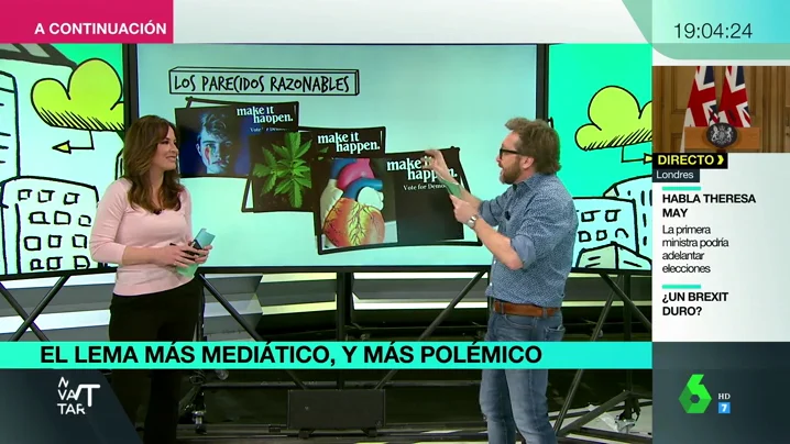 Las otras veces en las que se ha usado el lema de campaña del PSOE: para la legalización de la marihuana o para las elecciones de EEUU Las otras veces en las que se ha usado el lema de campaña del PSOE: para la legalización de la marihuana o para las elecciones de EEUU