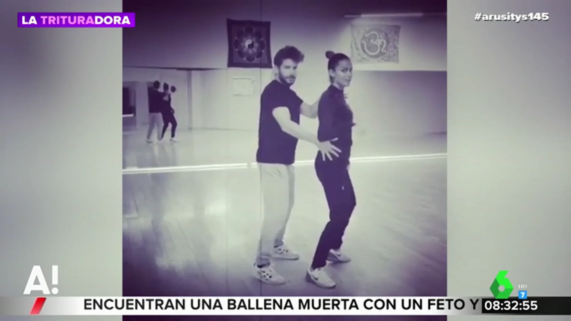 Así es el espectacular baile de Lara Álvarez con el que demuestra la gran química que tiene con su novio, Daniel Miralles 