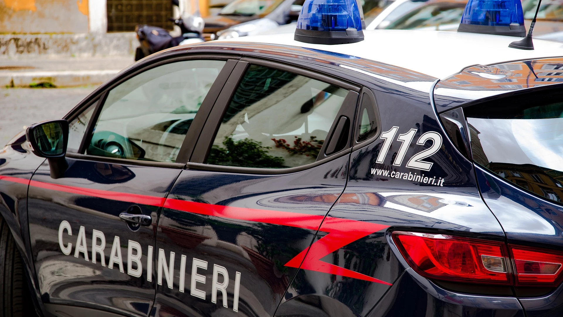 Imagen de archivo de un coche de los Carabinieri, la policía italiana