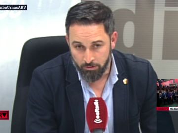 El presidente de Vox, Santiago Abascal El presidente de Vox, Santiago Abascal