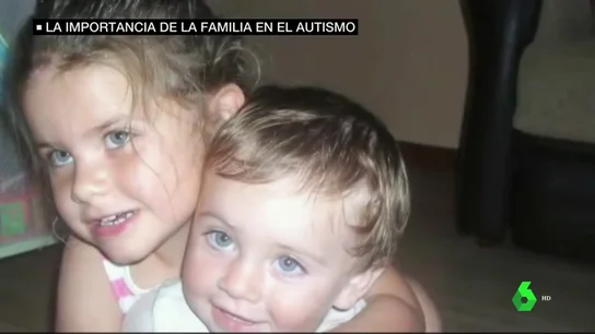 Laura y su hermano Laura y su hermano