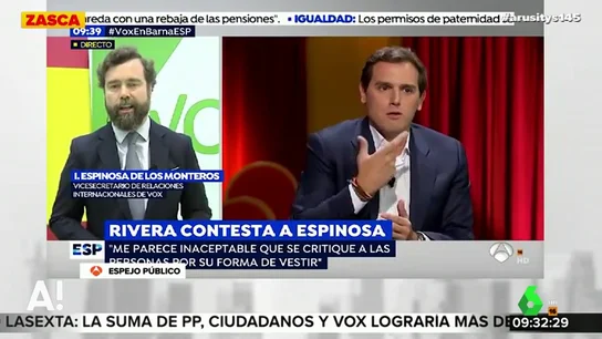 El machista mensaje de Espinosa de los Monteros a las políticas de Ciudadanos monteroEl machista mensaje de Espinosa de los Monteros a las políticas de Ciudadanos
