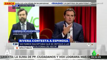 El machista mensaje de Espinosa de los Monteros a las políticas de Ciudadanos