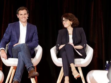 Albert Rivera y Soraya Rodríguez, de Ciudadanos. Albert Rivera y Soraya Rodríguez, de Ciudadanos.