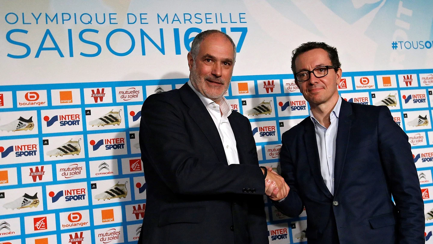 Zubizarreta, el día de su presentación con el Olympique de Marsella Zubizarreta, el día de su presentación con el Olympique de Marsella