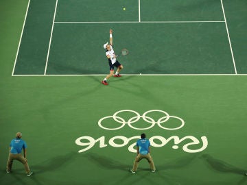 Andy Murray, en la última final olímpica jugada en Río Andy Murray, en la última final olímpica jugada en Río