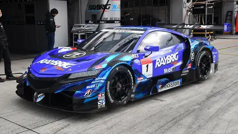 Honda Raybrig SuperGT 2019 Test Fuji Honda Raybrig SuperGT 2019 Test Fuji
