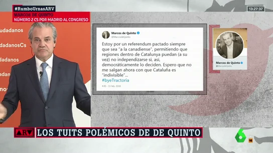 El número dos de Ciudadanos por Madrid, Marcos de Quinto El número dos de Ciudadanos por Madrid, Marcos de Quinto