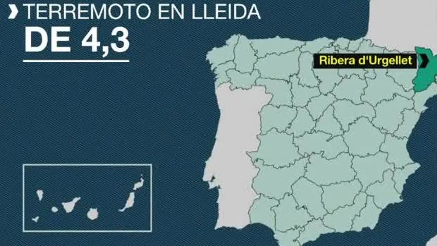 Terremoto en los Pirineos de Lleida Terremoto en los Pirineos de Lleida