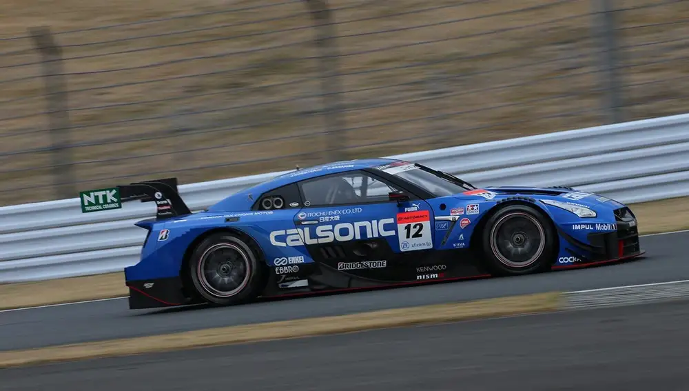 Nissan Calsonic SuperGT 2019 Test Fuji
