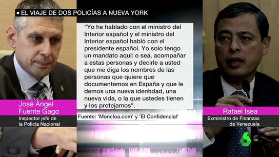 VÍDEO REEMPLAZO | Los policías que espiaron a Podemos: "Tengo un mandato del ministro y del presidente español" VÍDEO REEMPLAZO | Los policías que espiaron a Podemos: "Tengo un mandato del ministro y del presidente español"