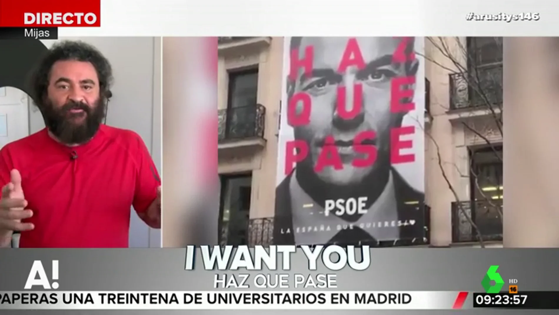 La reflexión de El Sevilla sobre el nuevo lema del PSOE