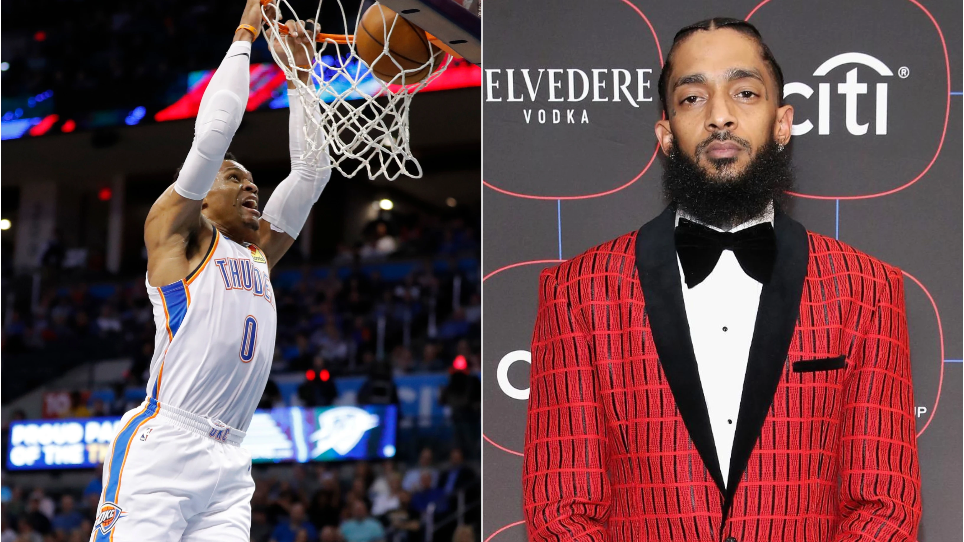 Westbrook y Nipsey Hussle