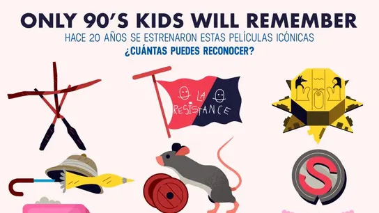 ¿Cuántas de estas películas de tu infancia eres capaz de reconocer? ¿Cuántas de estas películas de tu infancia eres capaz de reconocer?