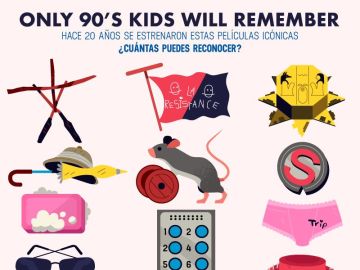 ¿Cuántas de estas películas de tu infancia eres capaz de reconocer? ¿Cuántas de estas películas de tu infancia eres capaz de reconocer?