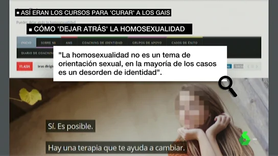 Así eran los cursos de Alcalá para curar la homosexualidad: hacían deberes y veían vídeos homófobos Así eran los cursos de Alcalá para curar la homosexualidad: hacían deberes y veían vídeos homófobos