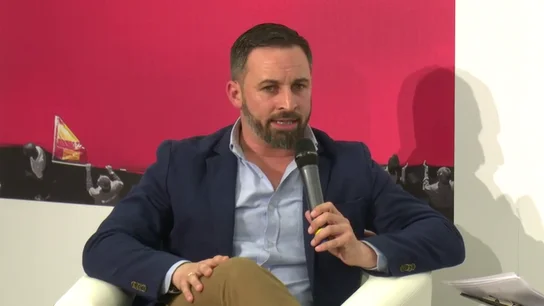 Abascal asegura que "Cataluña, sin España, no es Cataluña": "Es un montón de traidores y desleales juntos" Abascal asegura que "Cataluña, sin España, no es Cataluña": "Es un montón de traidores y desleales juntos"
