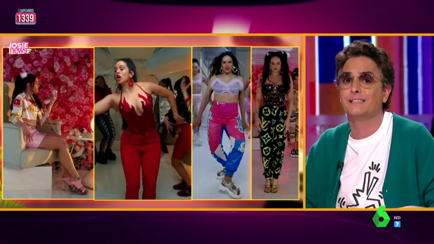 Josie analiza los outfits de Rosalía en su nuevo videoclip: "Parece que han dicho créame un personaje de choni y poligonera" Josie analiza los outfits de Rosalía en su nuevo videoclip: "Parece que han dicho créame un personaje de choni y poligonera"