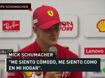 La imagen que emociona a los ferraristas: Mick Schumacher entrando en el box de Ferrari La imagen que emociona a los ferraristas: Mick Schumacher entrando en el box de Ferrari
