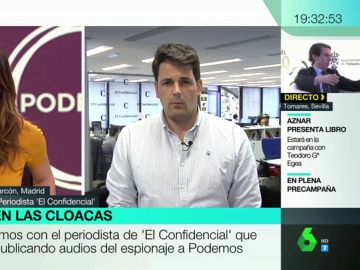 José María Olmo, periodista de 'El Confidencial': "Se cumplen las sospechas de Podemos: la investigación tenía una motivación política" José María Olmo, periodista de 'El Confidencial': "Se cumplen las sospechas de Podemos: la investigación tenía una motivación política"