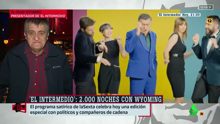 El mensaje de Wyoming sobre el especial de El Intermedio por los 2000 programas