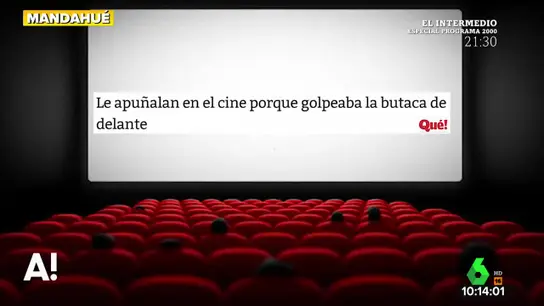 Apuñalan a un hombre en el cine porque golpeaba la butaca que tenía delante Apuñalan a un hombre en el cine porque golpeaba la butaca que tenía delante