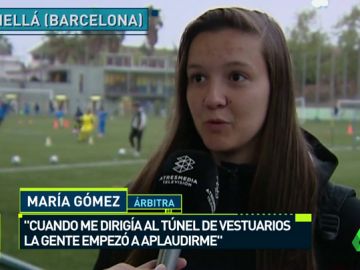 "Qué ovarios tienes": el acta viral de una árbitra de 15 años después de ser vitoreada por la grada "Qué ovarios tienes": el acta viral de una árbitra de 15 años después de ser vitoreada por la grada