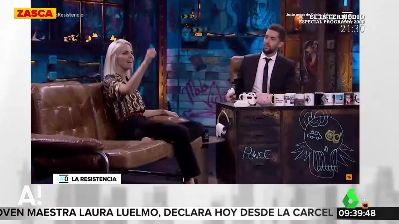 Amaia Salamanca y David Broncano