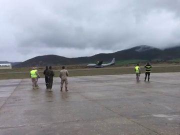Un complicado aterrizaje de avión deja nueve militares heridos en Huesca Un complicado aterrizaje de avión deja nueve militares heridos en Huesca