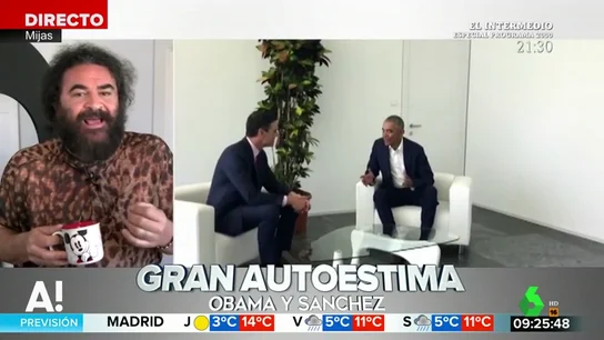 El análisis de El Sevilla sobre el encuentro entre Sánchez y Obama: "Pedro se quiere mucho al compararse con él" El análisis de El Sevilla sobre el encuentro entre Sánchez y Obama: "Pedro se quiere mucho al compararse con él"