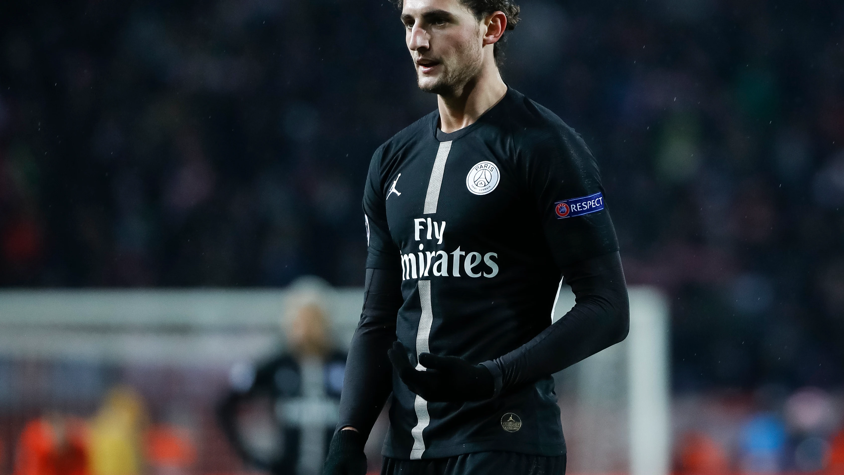 Adrien Rabiot, en un partido con el PSG