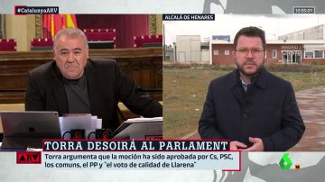 Pere Aragonés analiza los resultados del CIS catalán: "No solo son los escaños, es que un 78% de la ciudadanía cree que la solución es el referéndum"