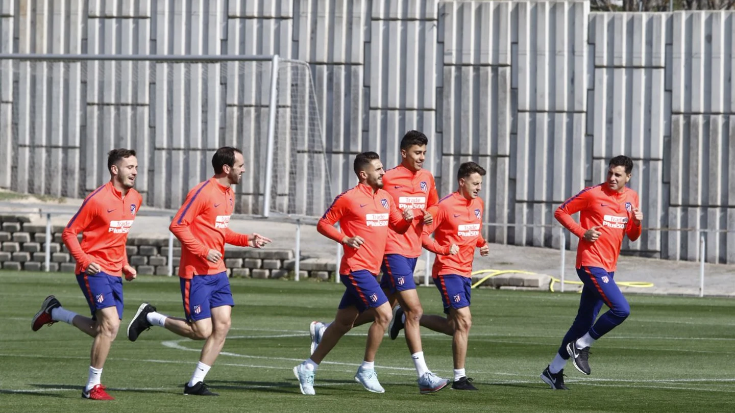 Entrenamiento del Atlético de Madrid Entrenamiento del Atlético de Madrid