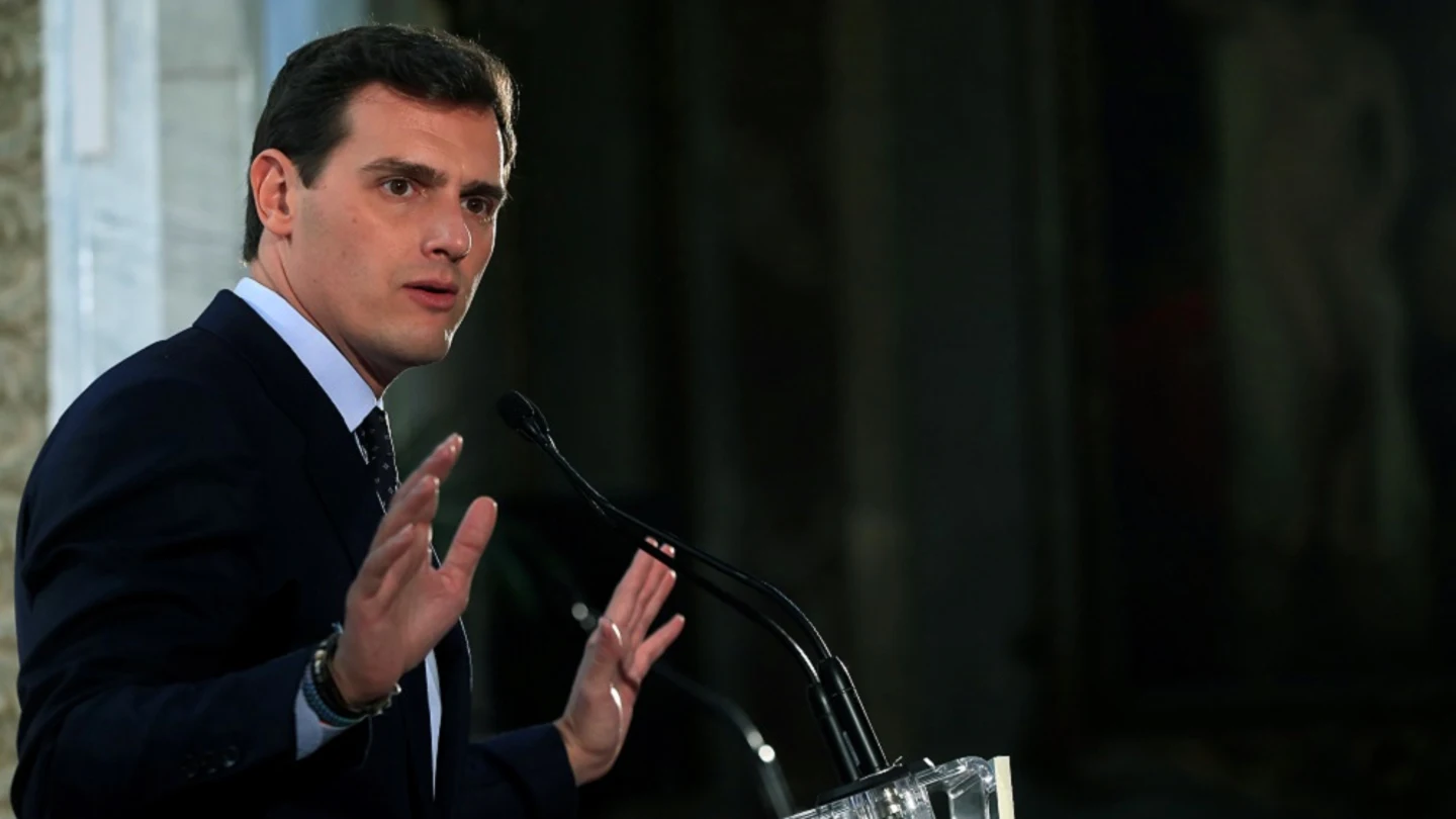 El presidente de Ciudadanos, Albert Rivera, en una imagen de archivo El presidente de Ciudadanos, Albert Rivera, en una imagen de archivo