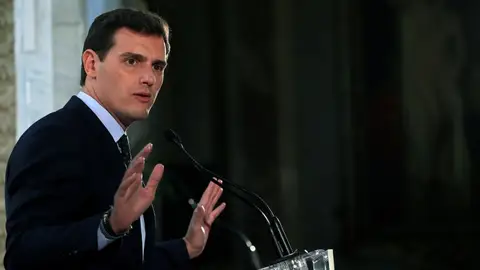 El presidente de Ciudadanos, Albert Rivera, en una imagen de archivo El presidente de Ciudadanos, Albert Rivera, en una imagen de archivo
