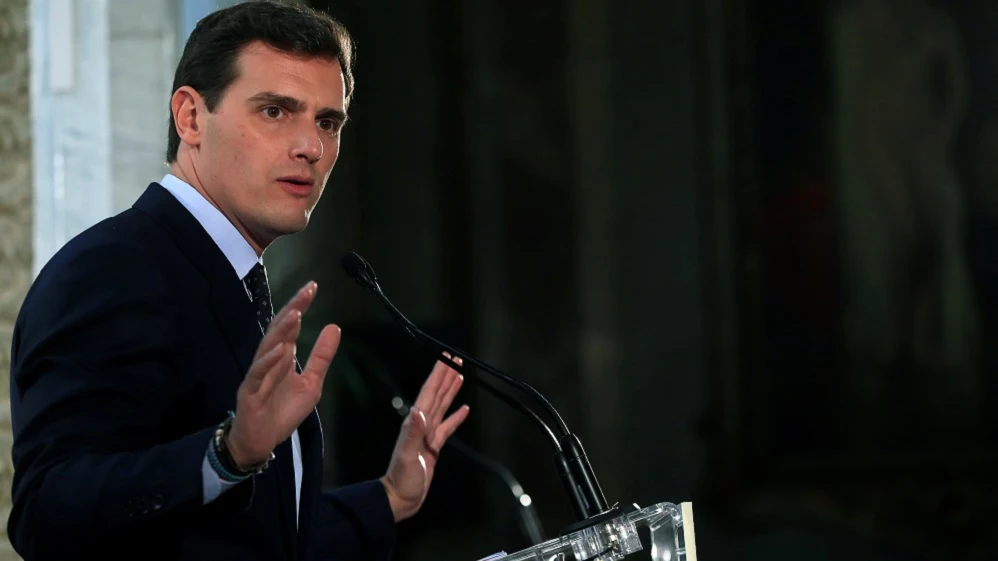 El presidente de Ciudadanos, Albert Rivera, en una imagen de archivo El presidente de Ciudadanos, Albert Rivera, en una imagen de archivo