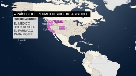 De recetar una sustancia letal a dejar de suministrar la medicación: así se regula la eutanasia a nivel mundial De recetar una sustancia letal a dejar de suministrar la medicación: así se regula la eutanasia a nivel mundial