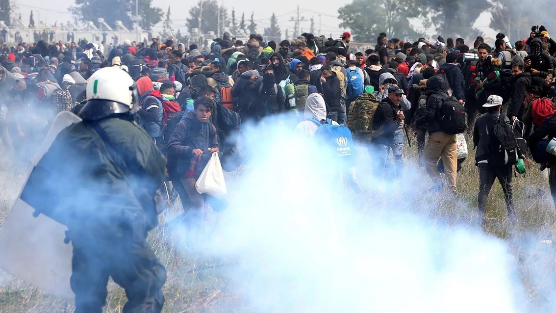 Tensión en la frontera de Grecia y Macedonia