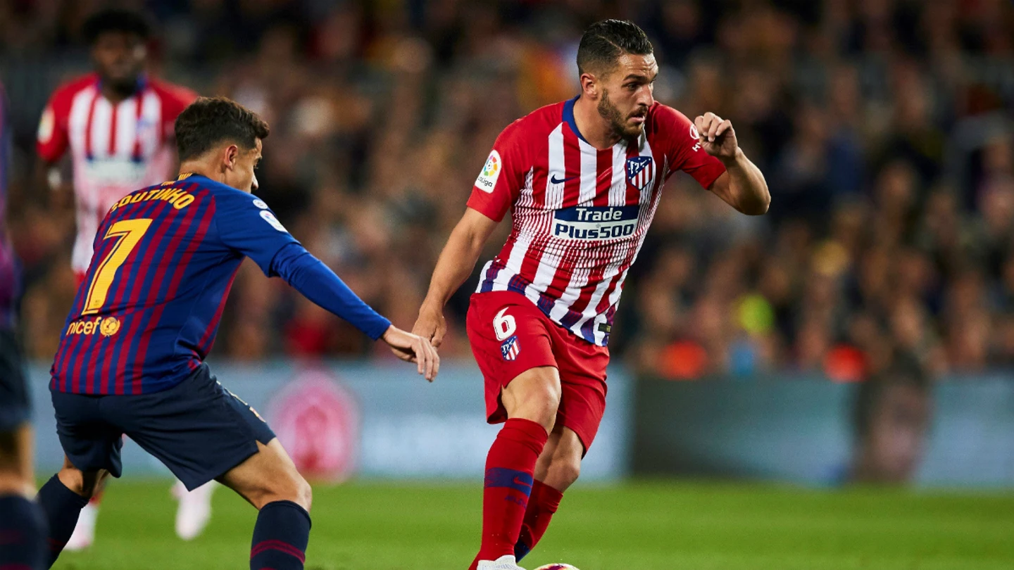 Koke, ante Coutinho Koke, ante Coutinho