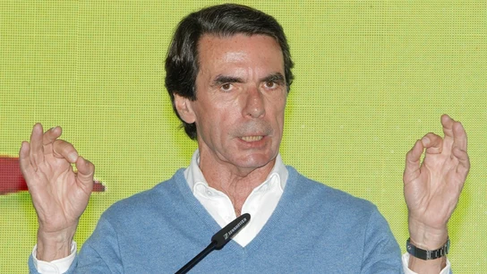 José María Aznar en un acto del PP José María Aznar en un acto del PP
