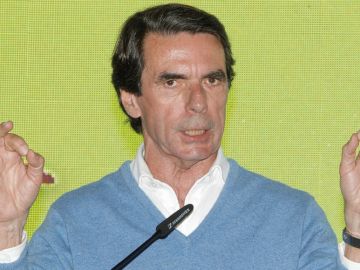 José María Aznar en un acto del PP José María Aznar en un acto del PP
