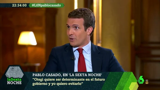 Pablo Casado: "Gracias a Sánchez, en 40 años de historia criminal de ETA sus amigos de Bildu nunca habían conseguido tanto" Pablo Casado: "Gracias a Sánchez, en 40 años de historia criminal de ETA sus amigos de Bildu nunca habían conseguido tanto"