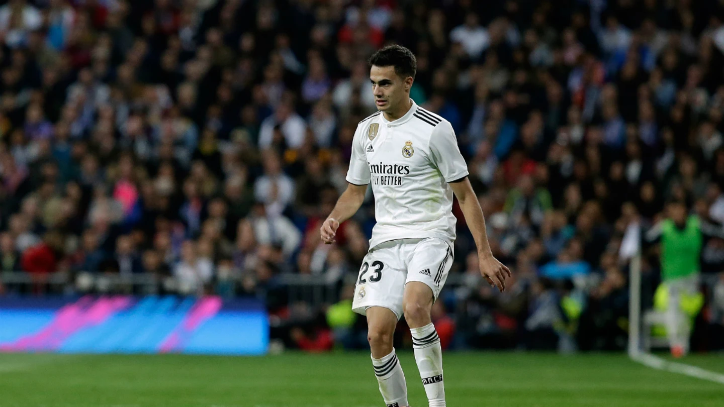 Reguilón, con el Real Madrid Reguilón, con el Real Madrid
