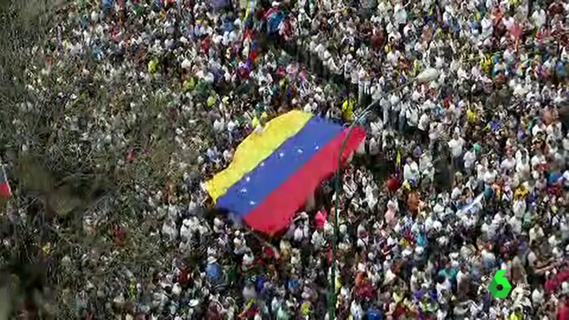 Manifestación contra Nicolás Maduro