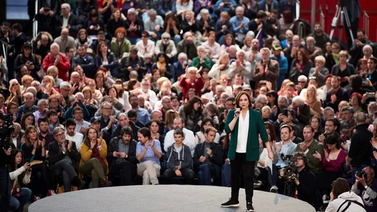 Ada Colau en un acto de L'Hospitalet de Llobregat Ada Colau en un acto de L'Hospitalet de Llobregat