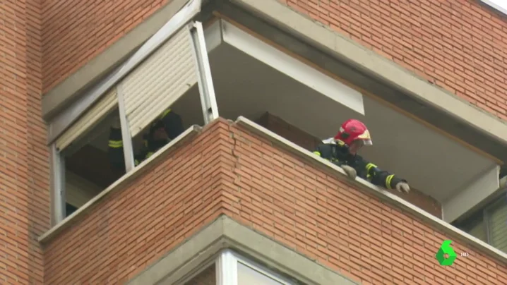 Explosión en un inmueble de Vallecas, Madrid