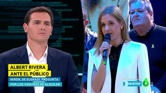 Miren, de Euskadi, pregunta a Albert Rivera Miren, de Euskadi, pregunta a Albert Rivera