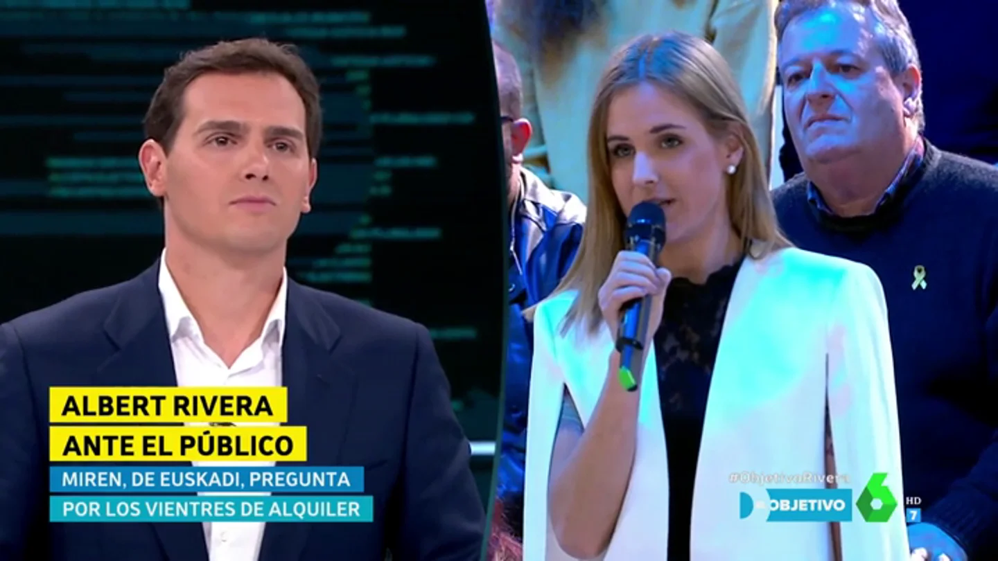 Miren, de Euskadi, pregunta a Albert Rivera Miren, de Euskadi, pregunta a Albert Rivera